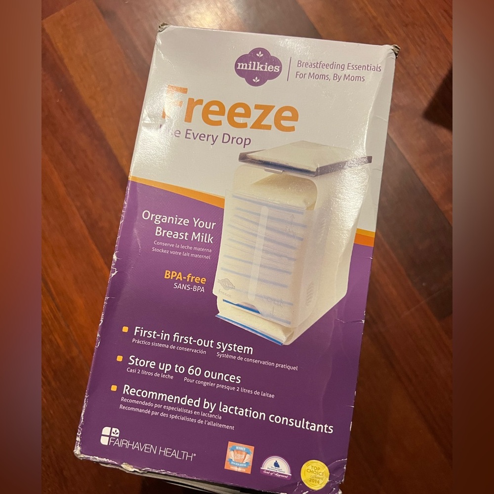 Milkies Freeze Breastmilk Storage